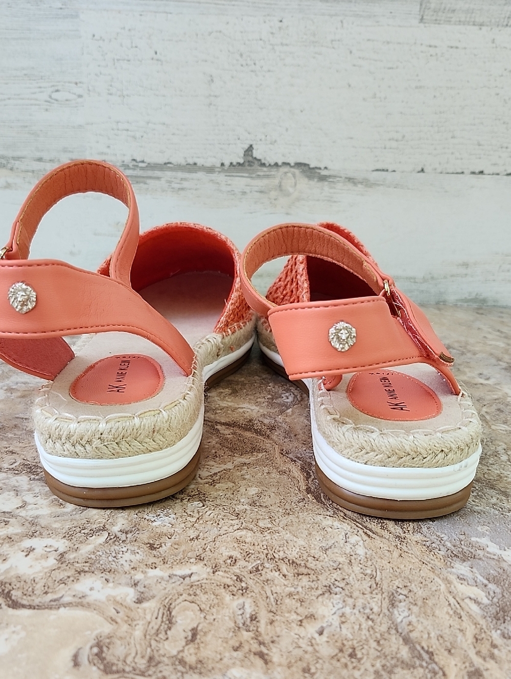 NWOT ANNE KLEIN JORDANNA ESPADRILLE SANDAL - Picture 4 of 9